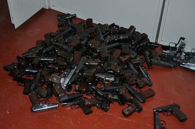 За два дня полицейские изъяли у владимирцев целый арсенал оружия