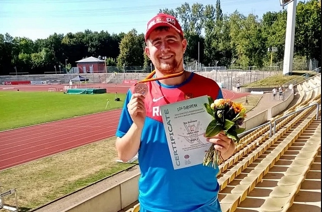 Владимирский легкоатлет выиграл «бронзу» чемпионата Европы по спорту глухих